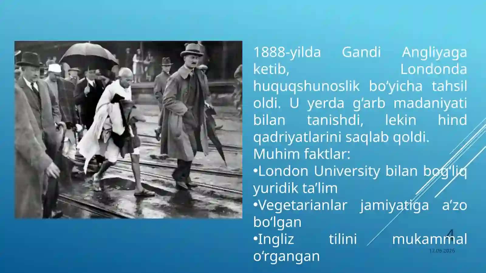 Maxatma Gandi faoliyati 4