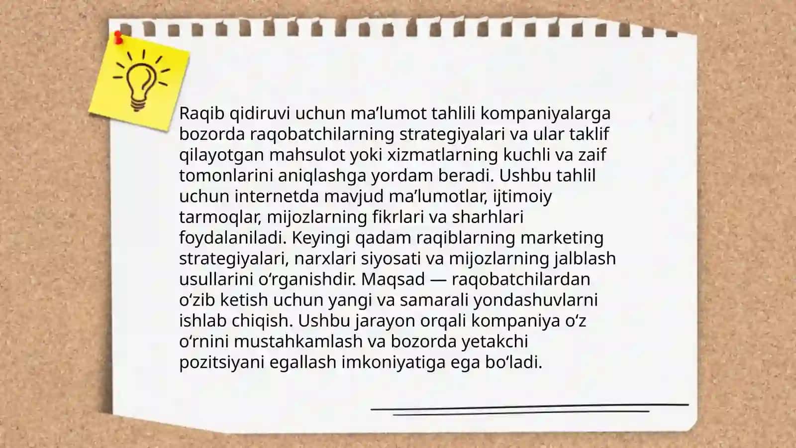 Qidiruv algoritmlari asosida raqib qidiruvini ishlab chiqish 4