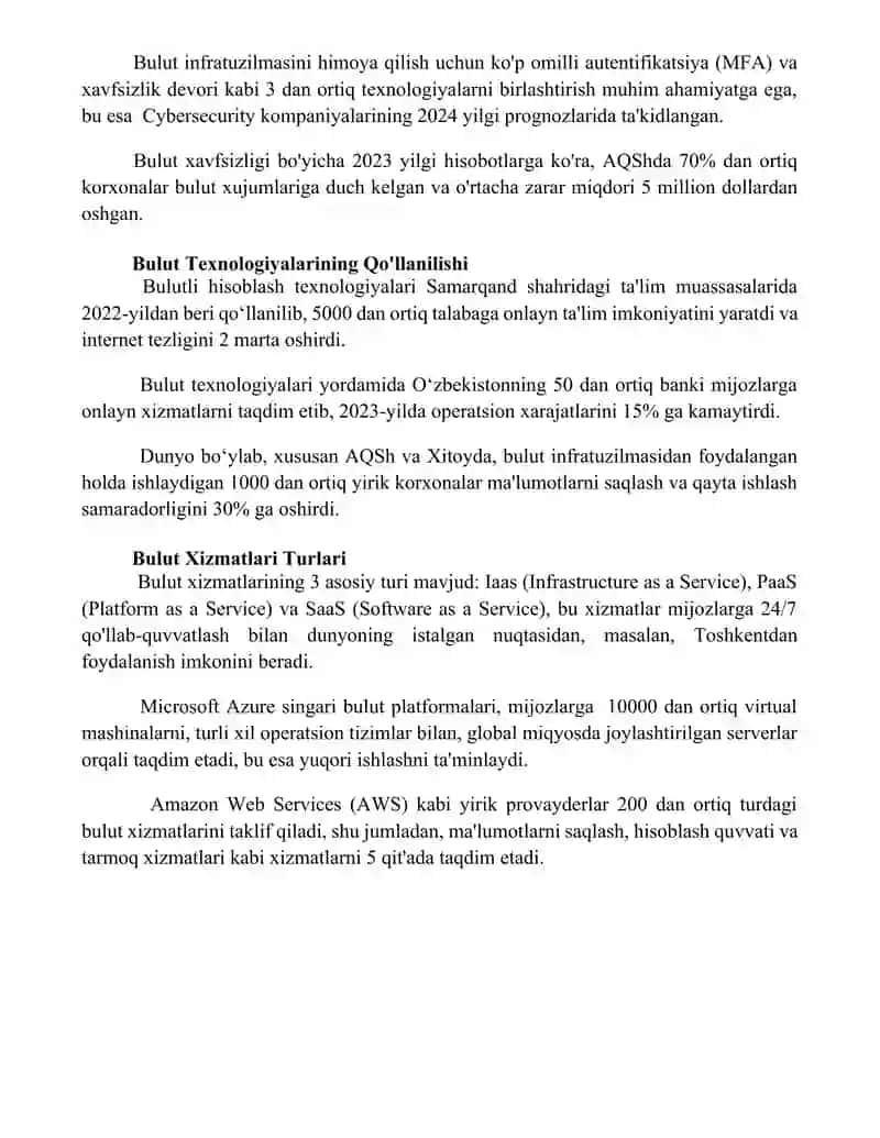 Bulutli texnologiyalar 4