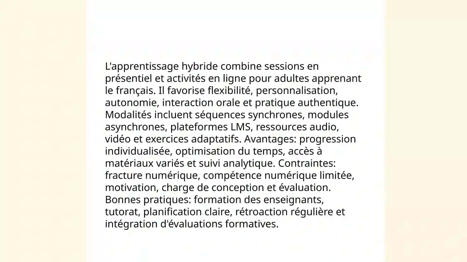L'integration des technologies numeriques dans l'apprentissage du francais pour adultes 4