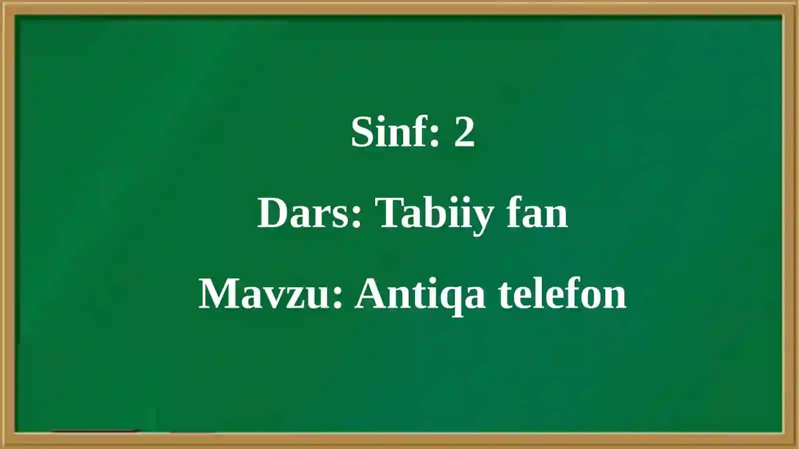 Antiqatelefon 4
