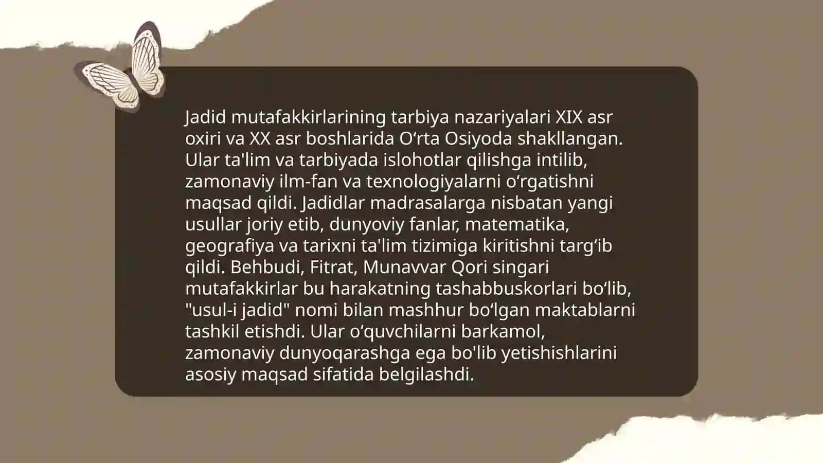 Jadid mutafakkirlarining pedagogik qarashlari 4