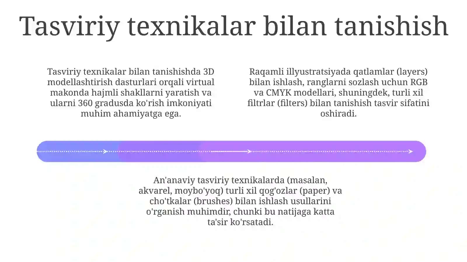 Ob'ektlarni yaratish va vizualizatsiya asoslari 4