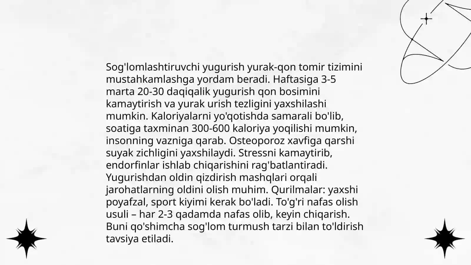 Yengil atletika mashg'ulotlari 4