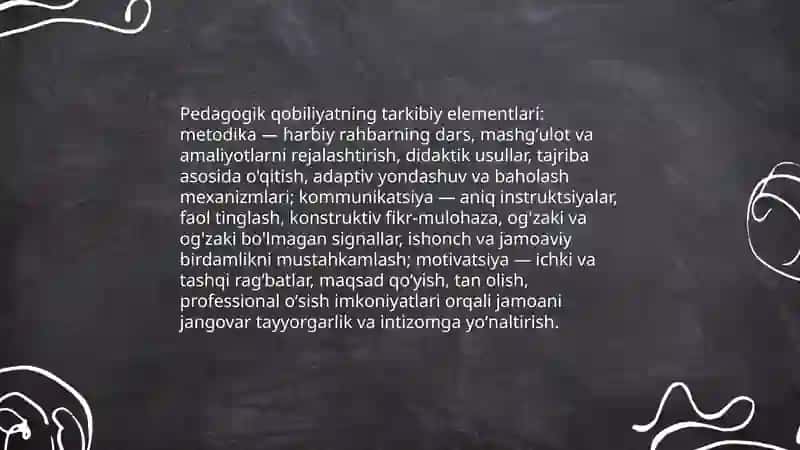 Harbiy rahbar faoliyatida pedagogik qobilyat 4