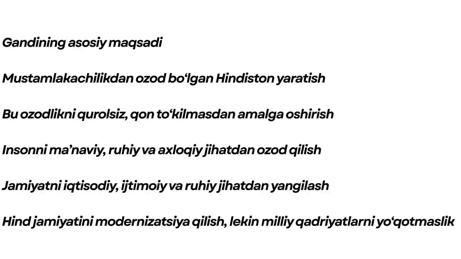 Mahatma Gandining falsafiy axloqiy qarashlari 4