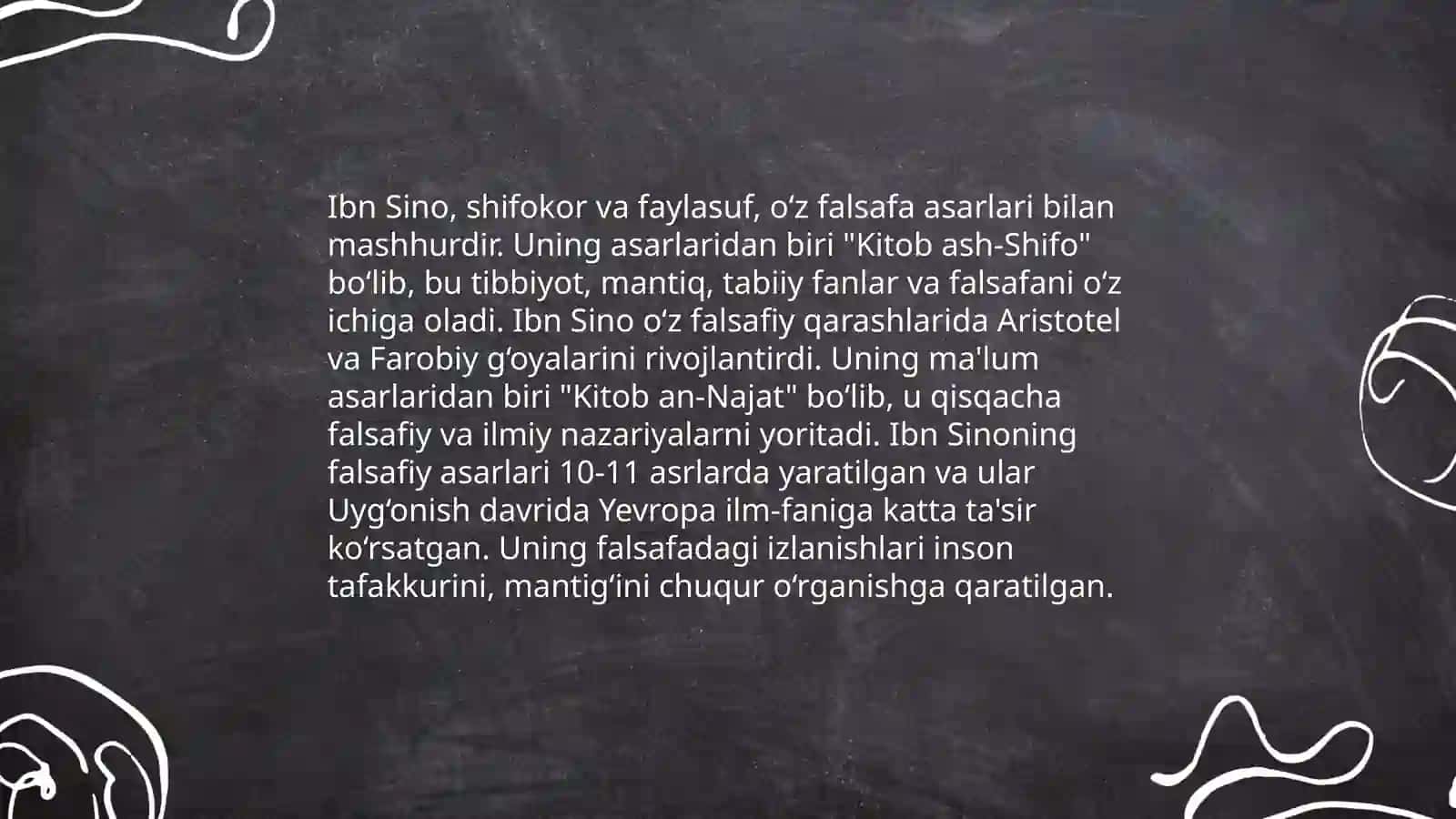 Ibn Sino va uning tibbiyot sohasidagi yutuqlari 4