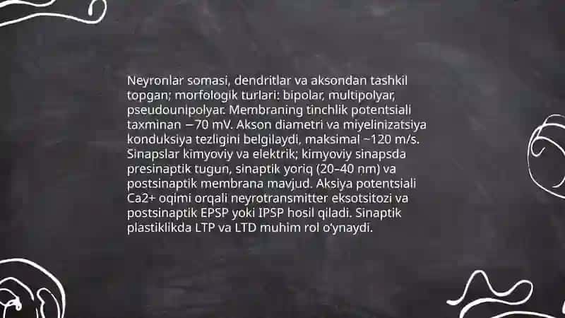 Psixikaning nerv-fiziologik asoslari. Insonlar va hayvonlar psixikasining rivojlanishi 4