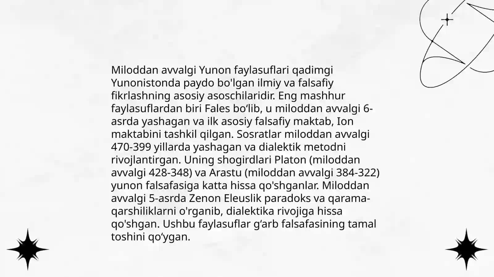 Gʻarb falsafasi yunon Rim Falsafasi maktablari 4