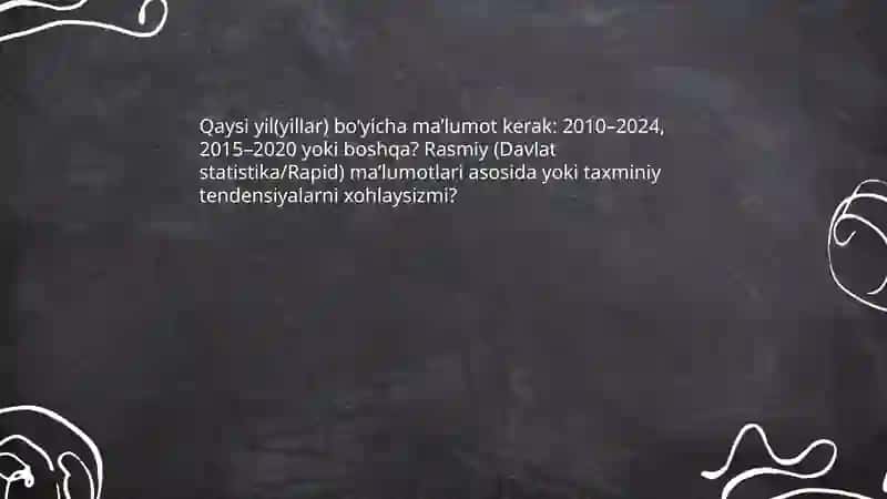 O‘zbekiston sanoati asosiy fondlarining dinamikasi 4