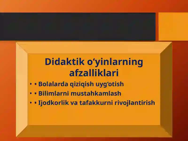 Didaktik o‘yinlar va ularni kompyuterda yaratish 4