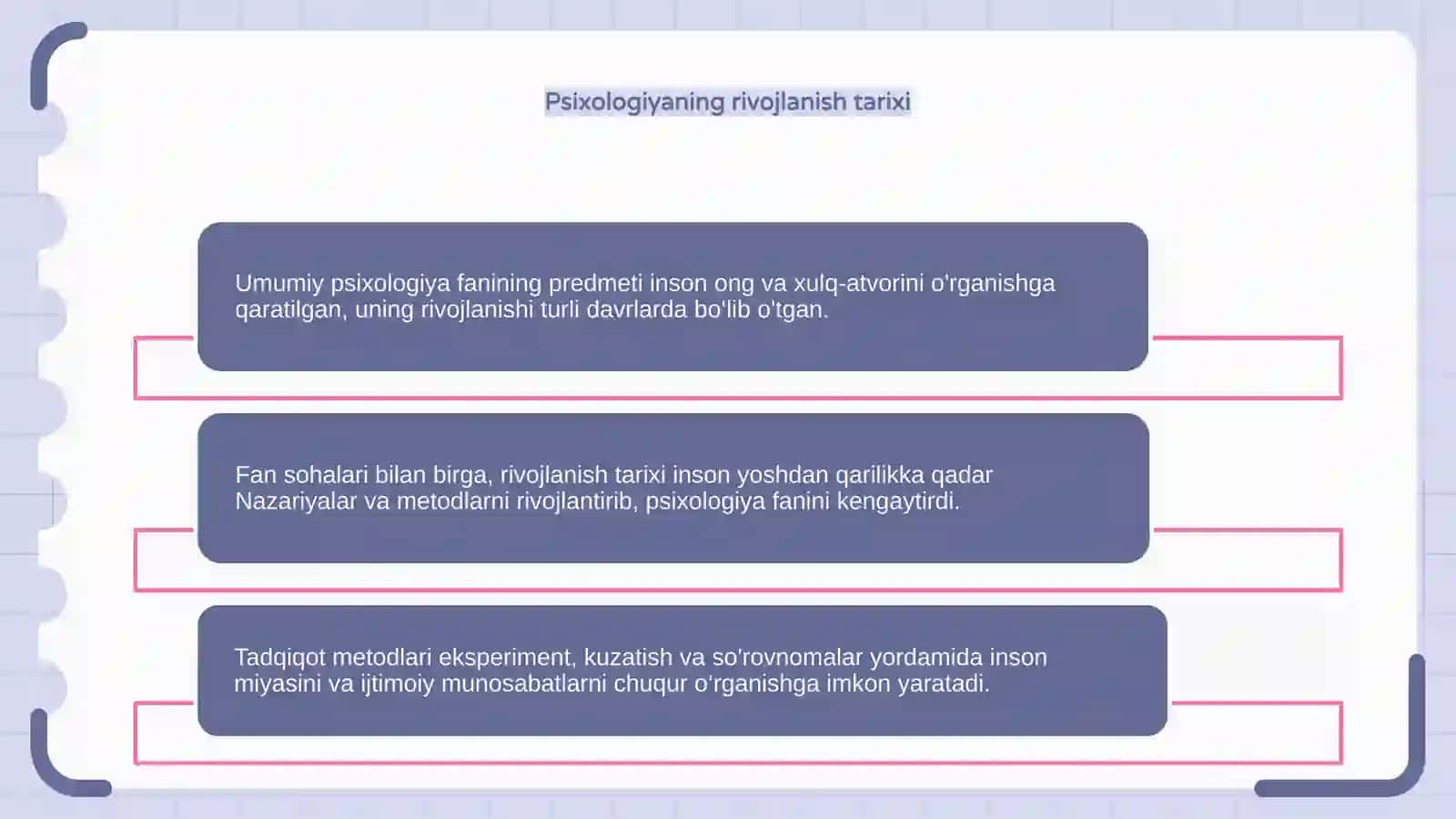Umumiy psixologiya fanining predmeti 4