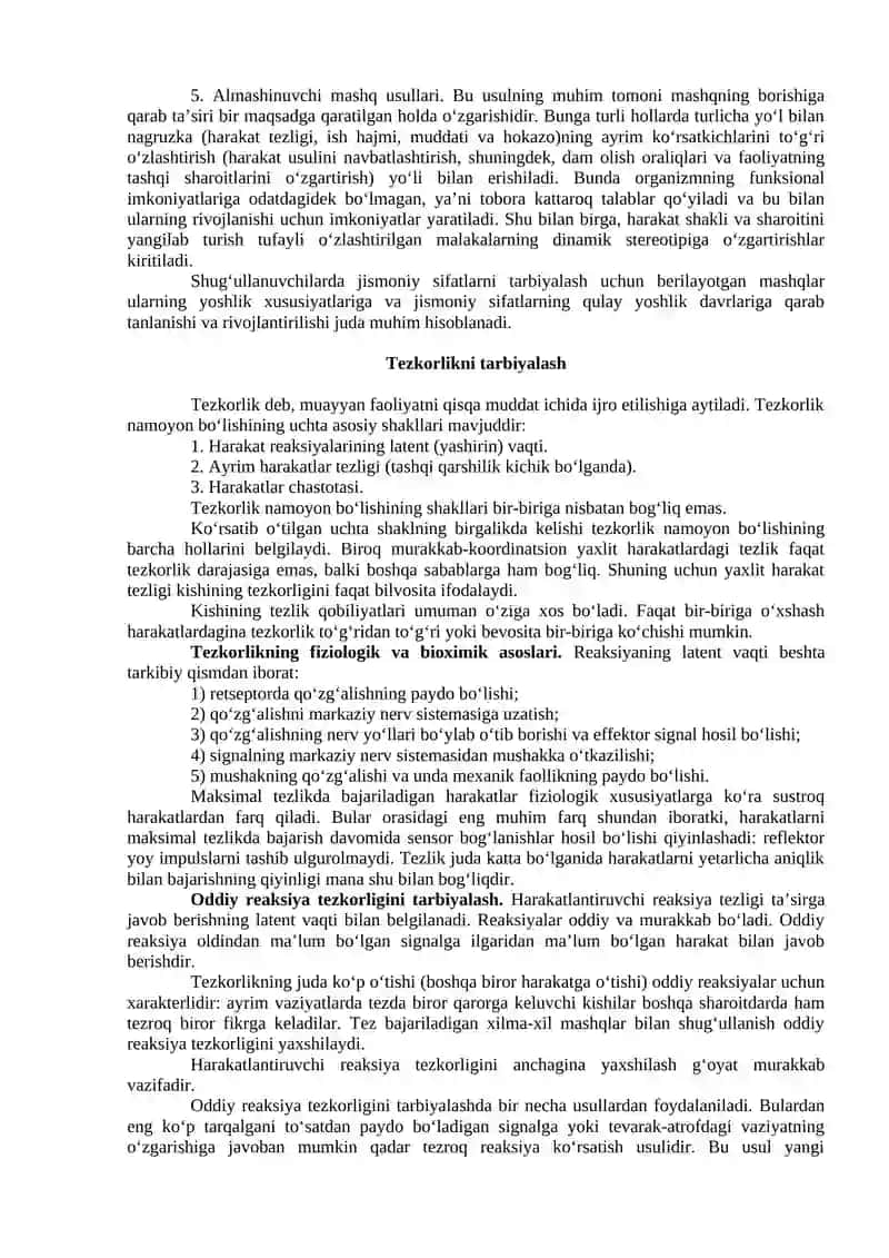 9-mavzu Jismoniy sifatlarni tarbiyalash 4