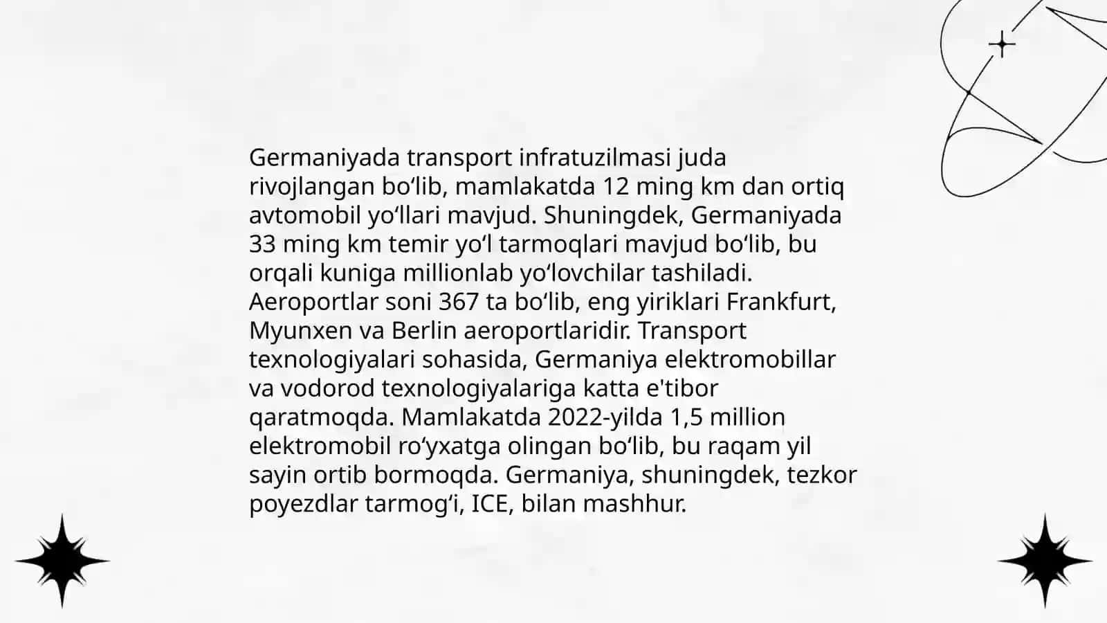 Intellektual transport tizimlarini oʻrganishda Germaniya tajribasi 4
