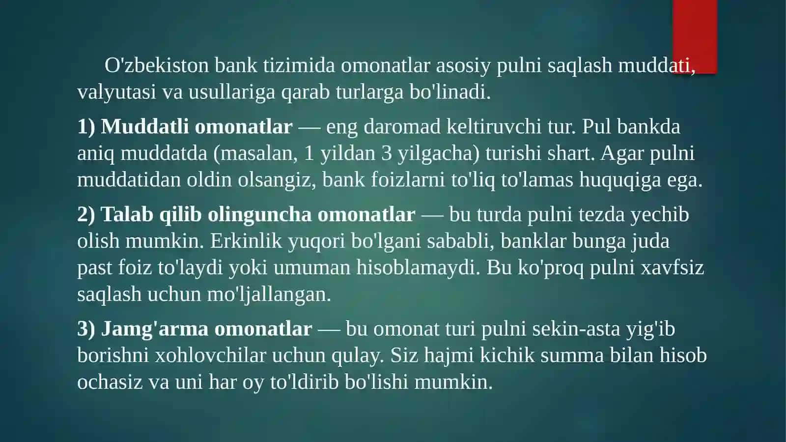 AHOLI OMONATLARINI KAFOLATLASHNING HUQUQIY ASOSLARI. BANK NAZORATINI TASHKIL QILISHNING HUQUQIY VA TASHKILIY ASOSLARI 4