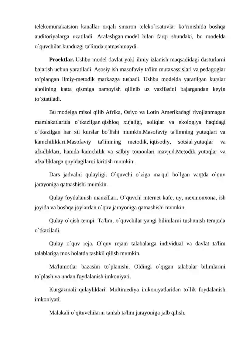 Intemetning rivojlanish tarixi.Internetdan masofaviy ta’limda foydalanish 4