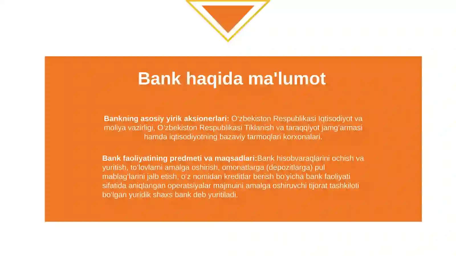O‘zsanoatqurilishbank ATB faoliyatini varivojlanish strategiyasi 4