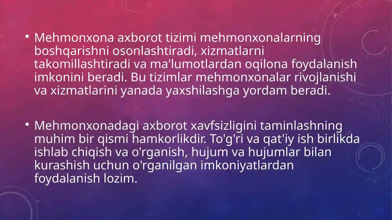Mehmonxonalarda axborot xavfsizligini ta'minlash 4