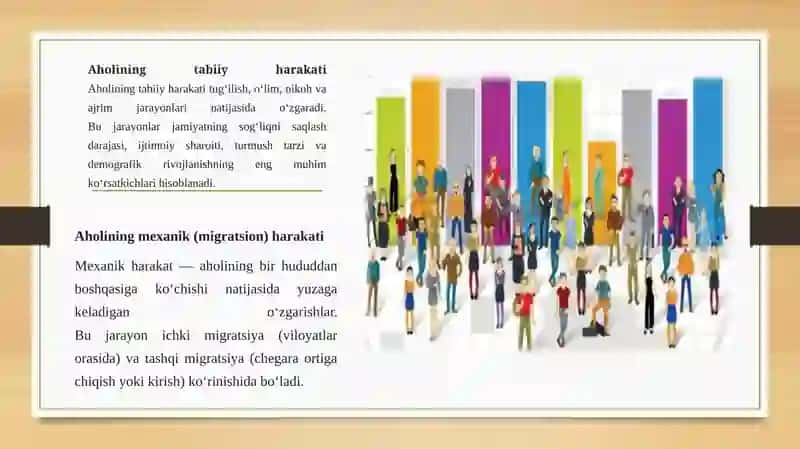 Aholining harakat ko‘rsatgichlari statistikasi 4