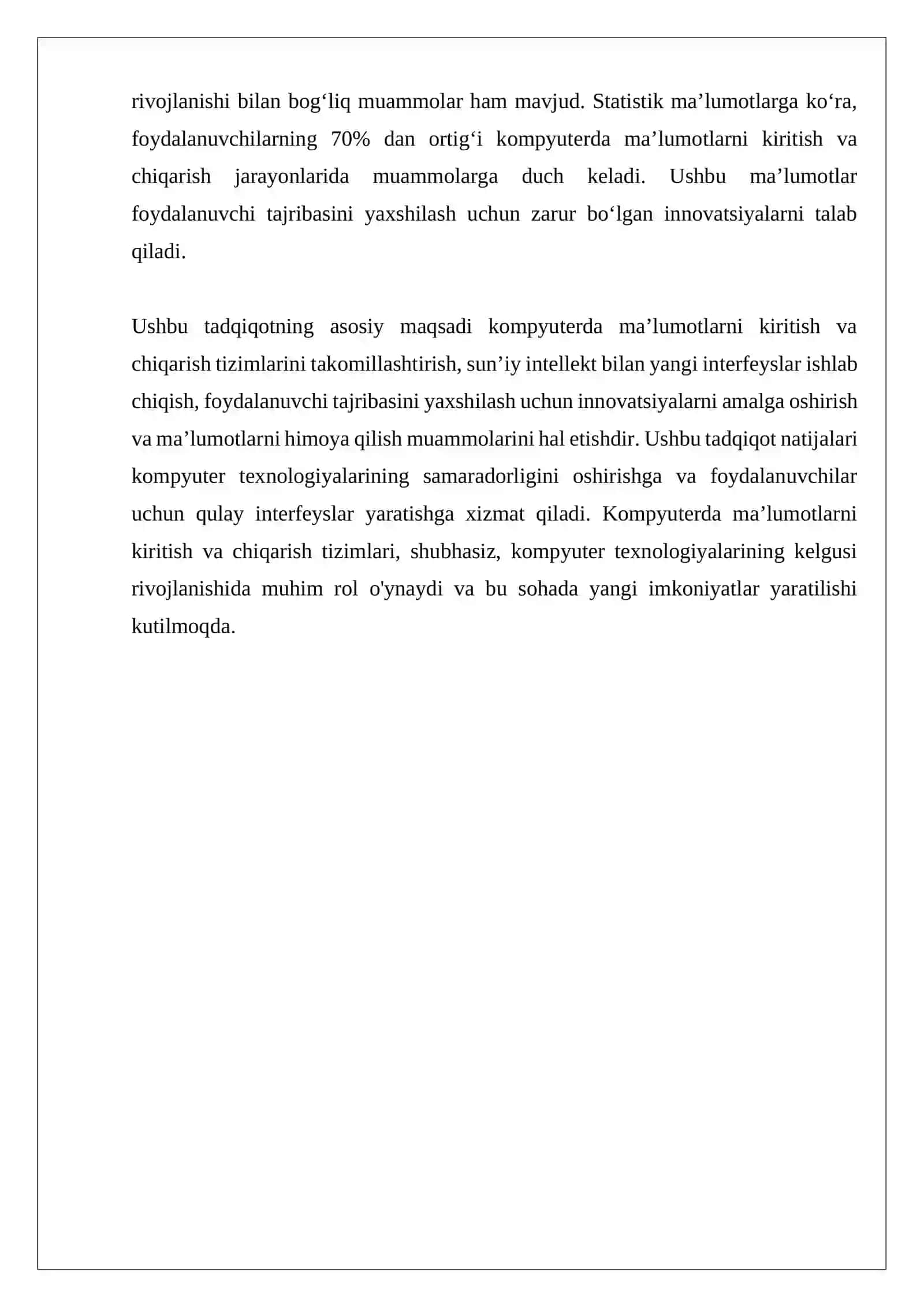 Kompyuterda maʼlumotlarni kiritish va chiqarish tizimlari 4