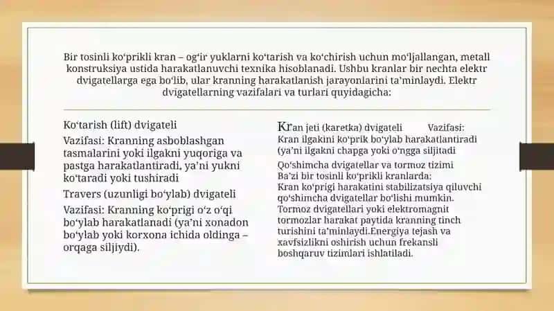 Yuk kotaruvchi kran 4