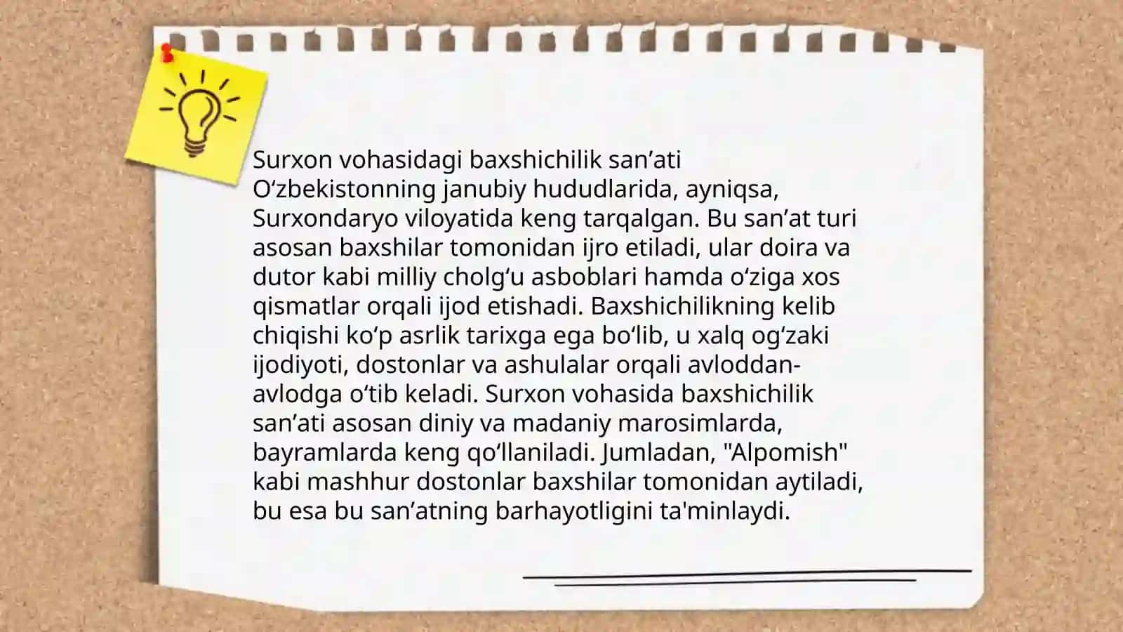 Surxon vohasining musiqa sanʼati va musiqa cholgʻulari 4