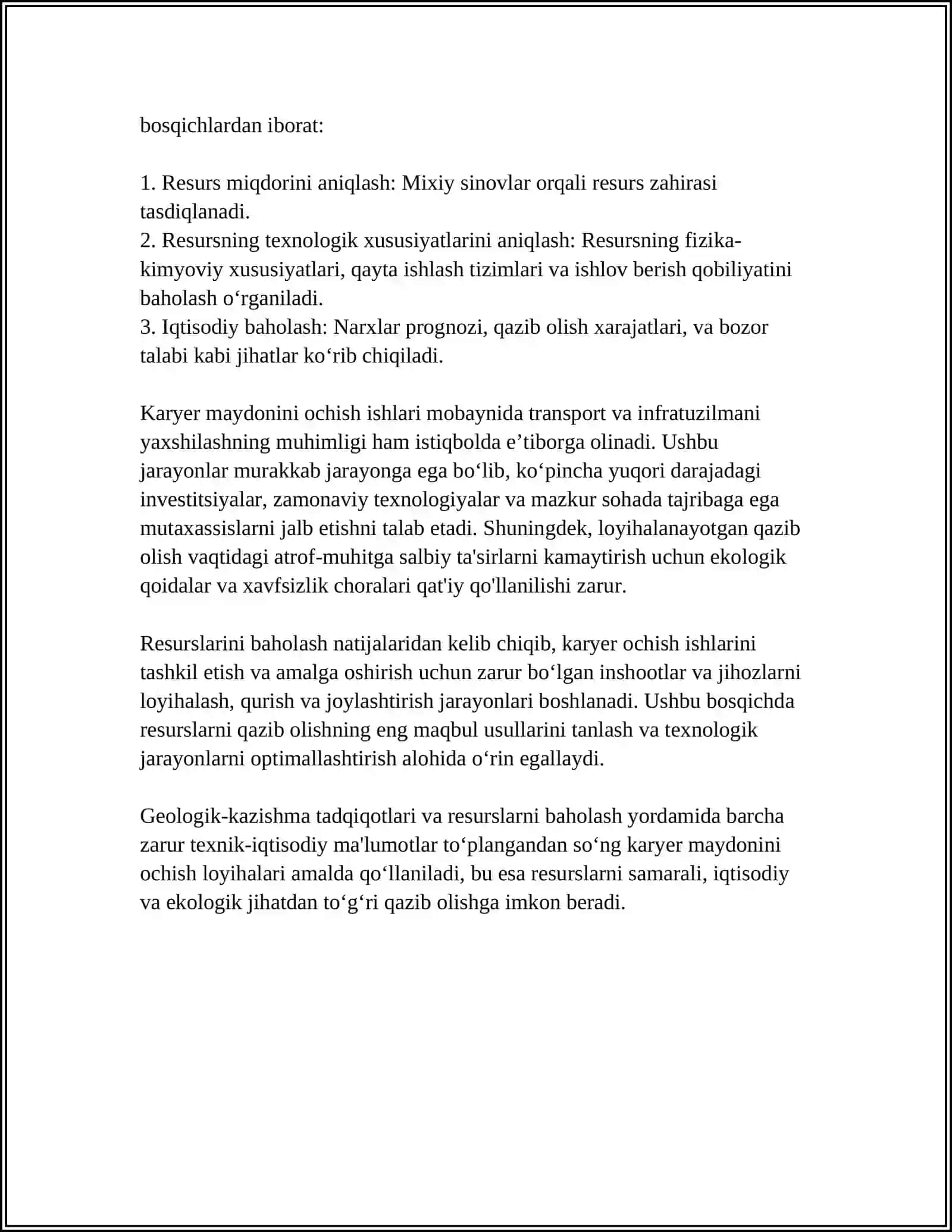 KARYER MAYDONINI OCHISH ISHLARI 4