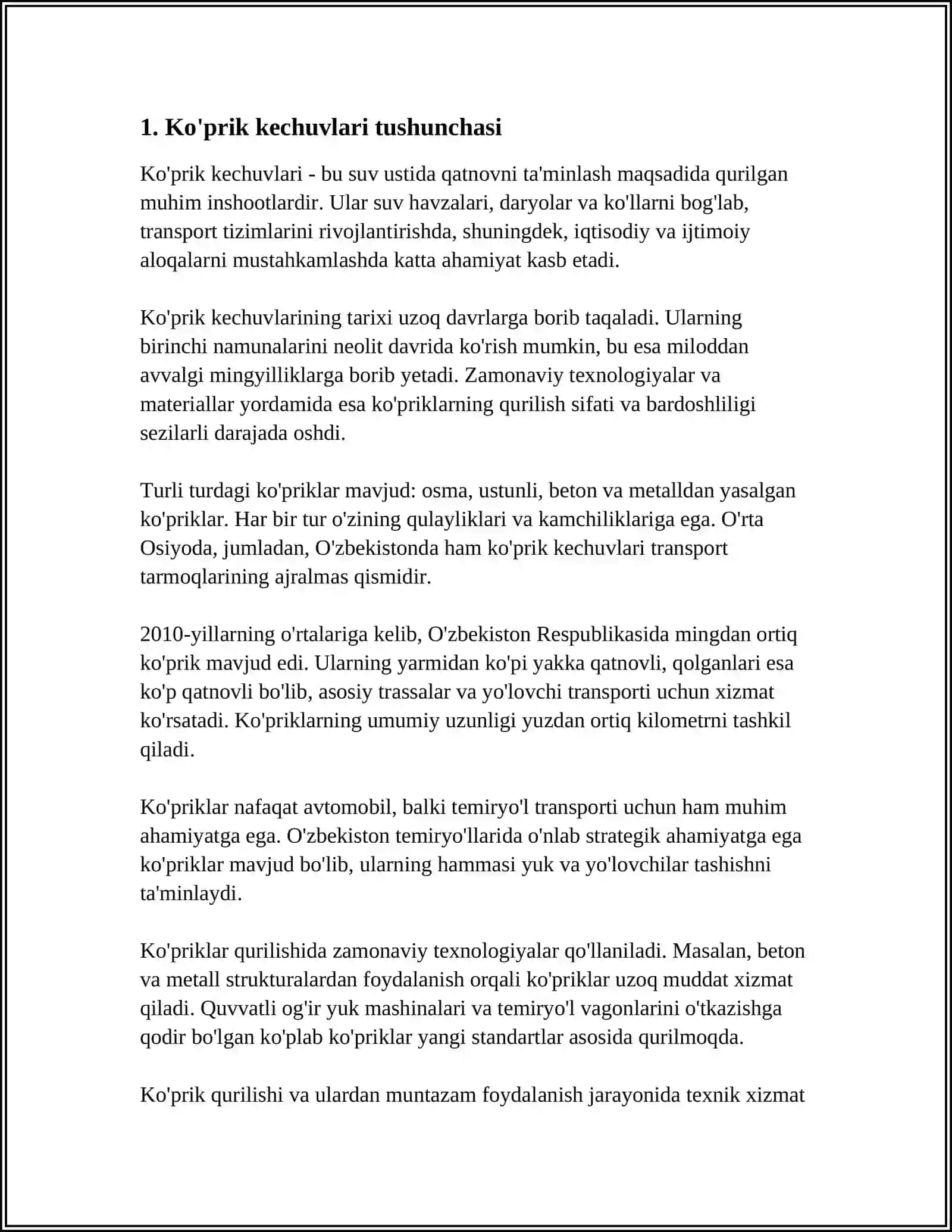 KO'PRIK KECHUVLARI TUSHUNCHASI 4