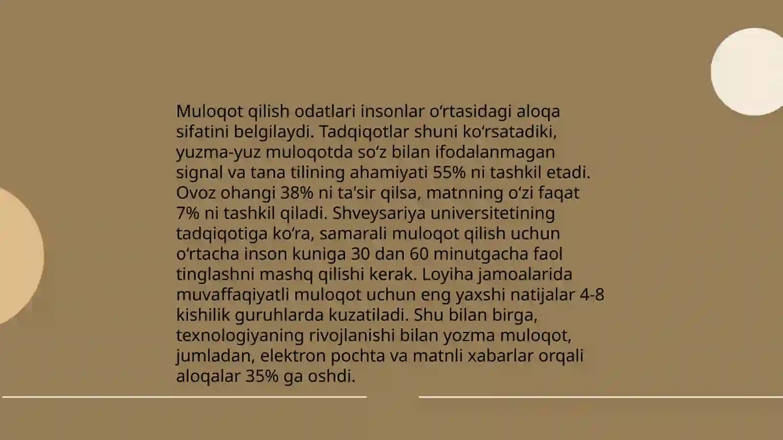 Shaxsning malaka va odatlari 4