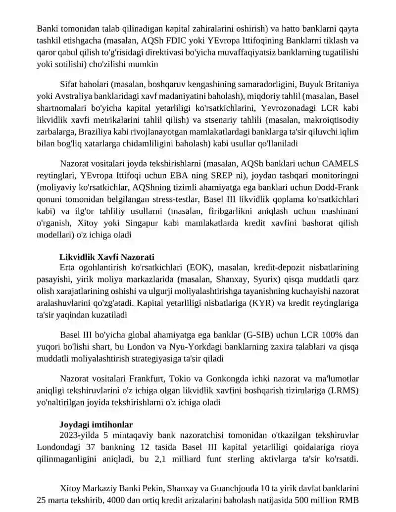 Bank nazorat qilish 4