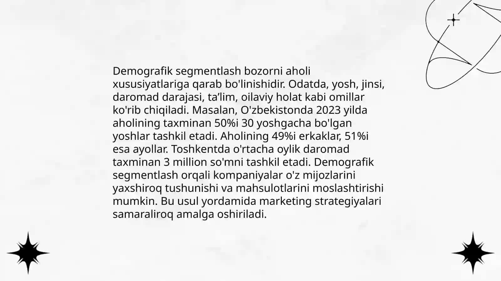 Geografik segmentlash 4