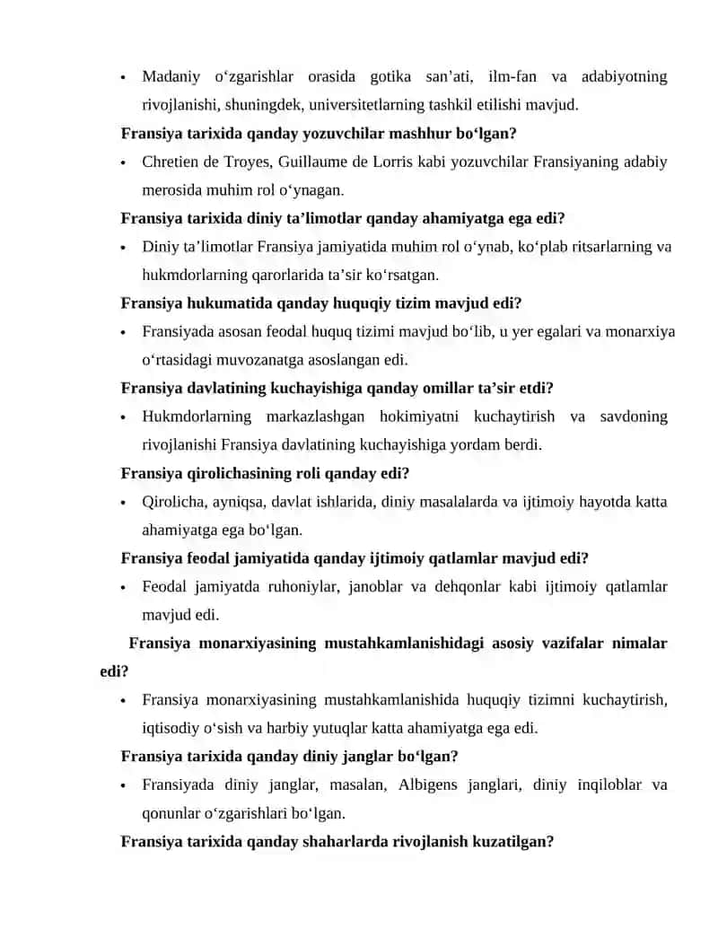 XI XV ASRLARDA RIVOJLANGAN FRANSIYA 4