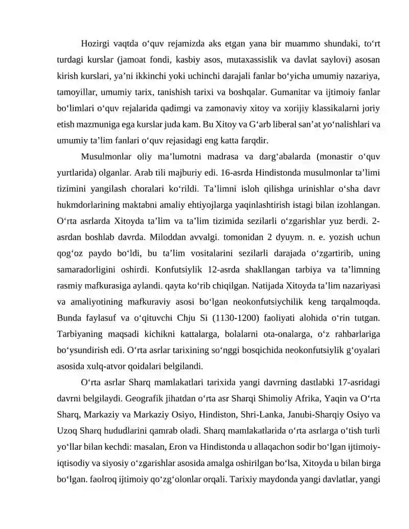 XITOY TA’LIM TIZIMI TARIXI VA ISTIQBOLLARI 4