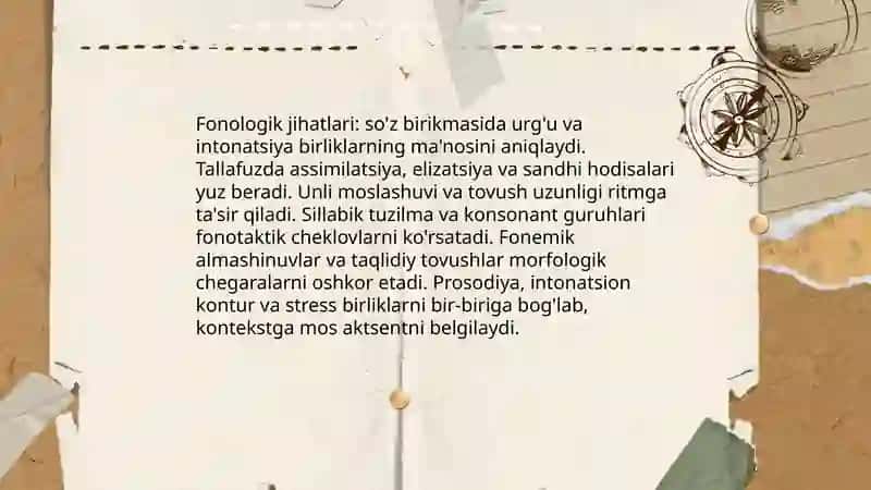 So'z birikmasining lisoniy sathdagi xususiyatlari 4