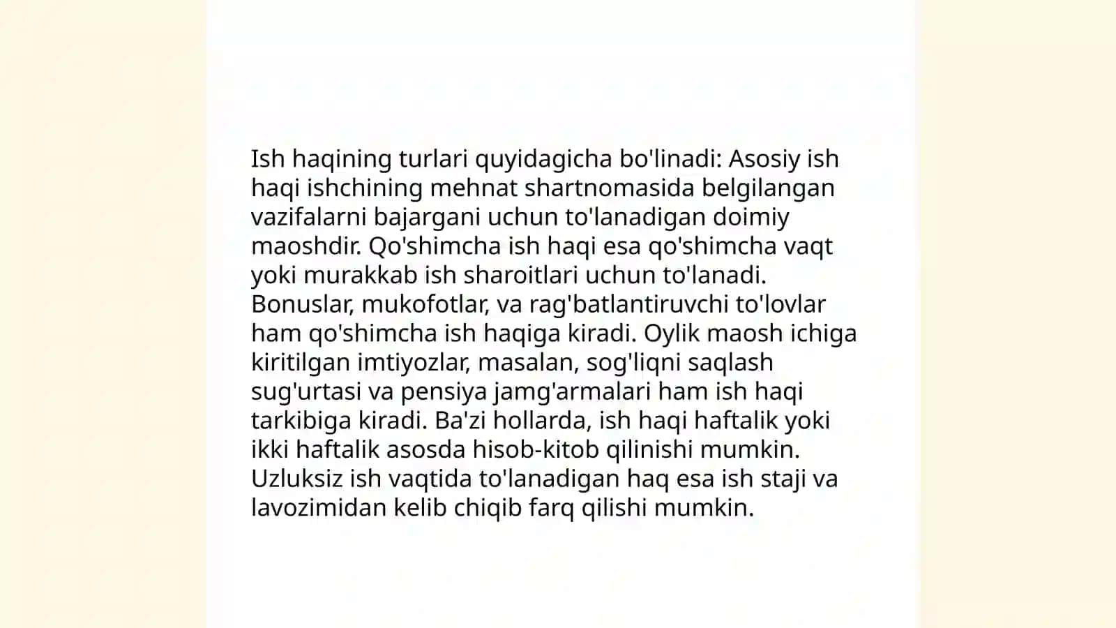 Ish haqining iqtisodiy mazmuni 4