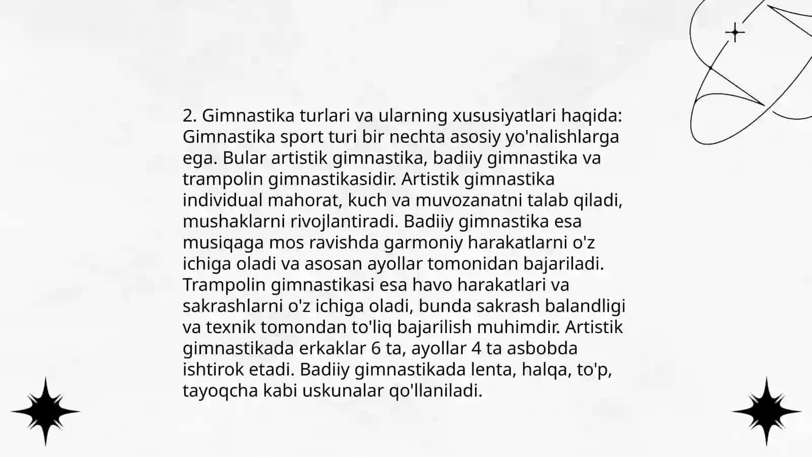 Gimnastika va uni oʻqitish metodikasi 4