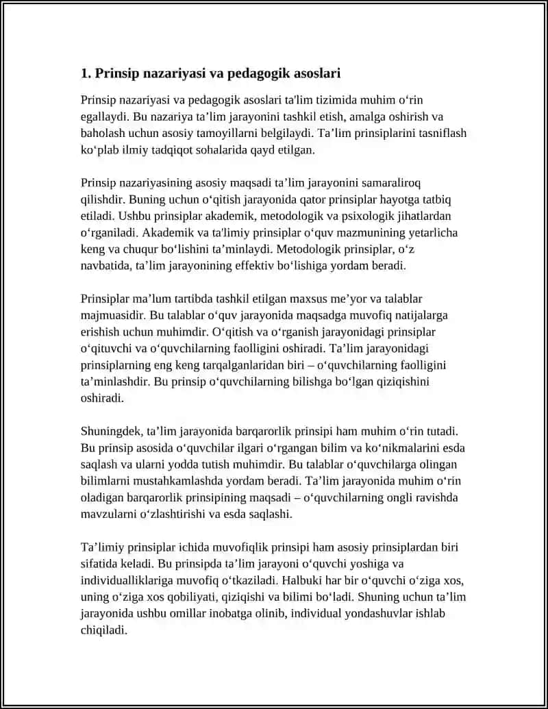 JISMONIY MADANIYAT TA’LIMI VA TARBIYASINI MEHNAT VA HARBIY AMALIYOT BILAN BOG‘LIQLIGI PRINSIPI 4