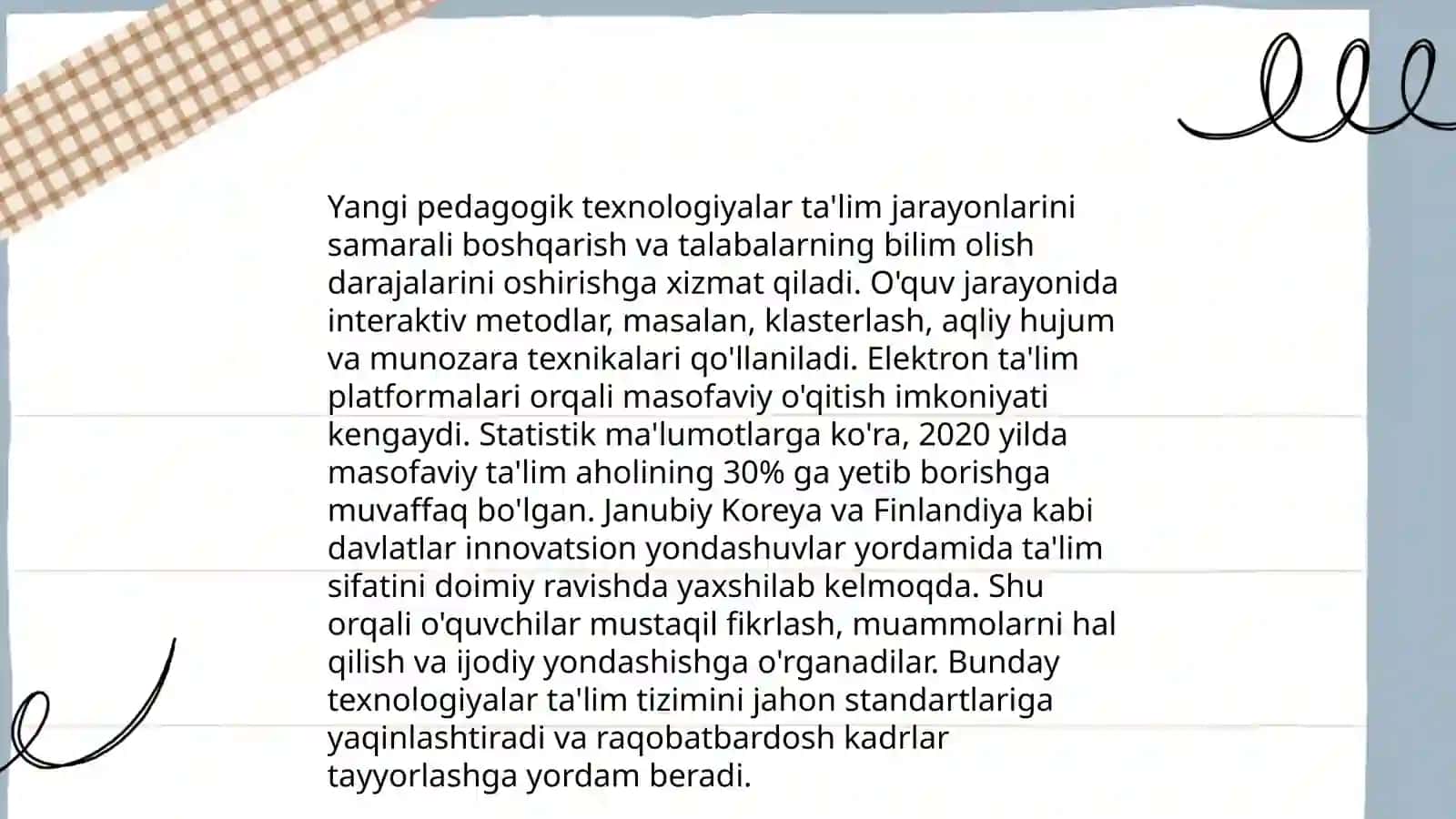 Uzluksiz ta’limdagi tendensiyalar va zamonaviy yondashuvlar 4