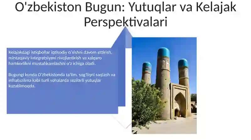 Davlat Mustaqilligini Qo'lga Kiritdi: O'zbekiston 1991-yil 25-dekabrda Sovet Ittifoqi qulaganidan keyin rasmiy ravishda mustaqil respublika bo'ldi 4