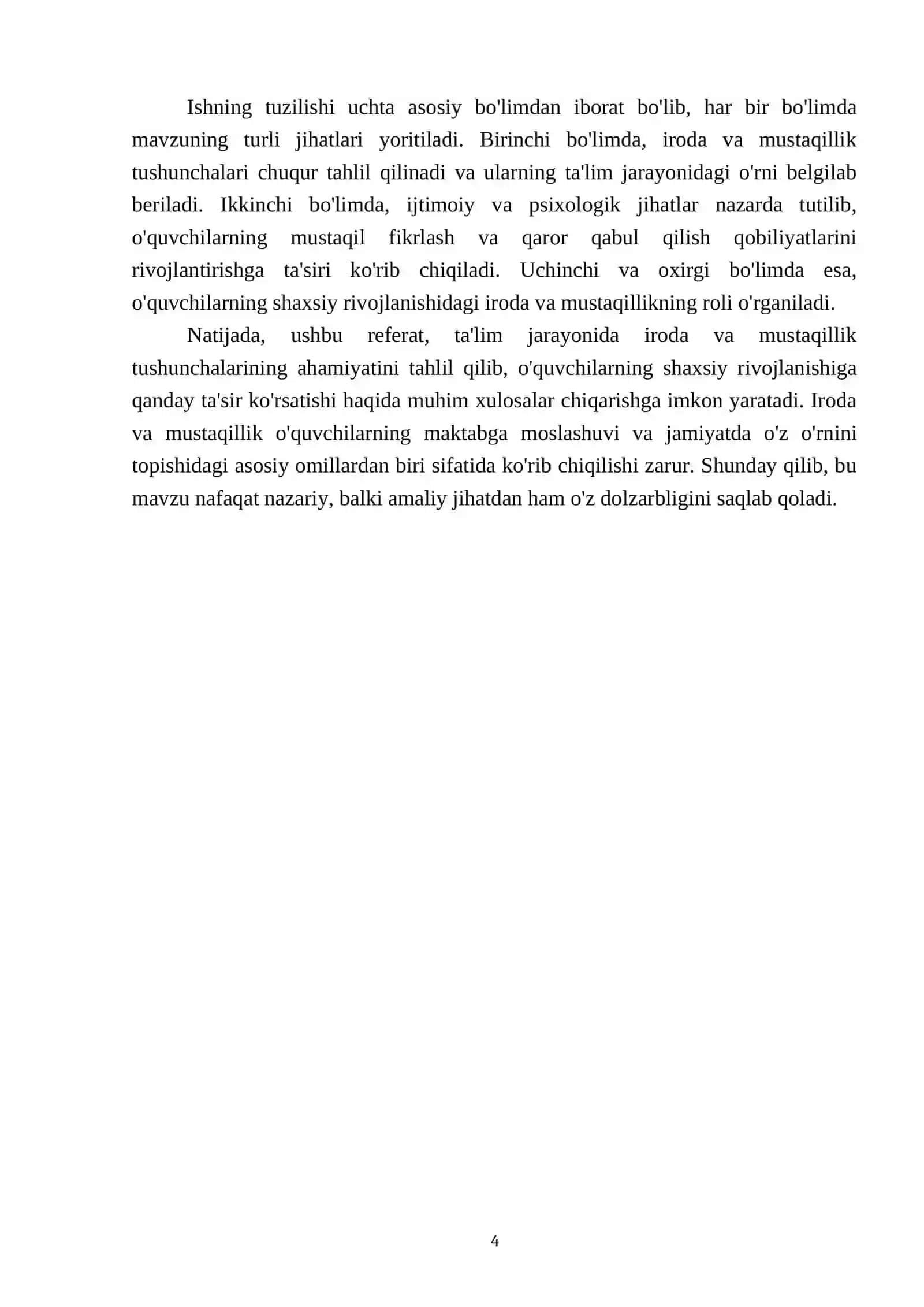 Iroda va mustaqillikning maktabga maslashuvuga qanday ta’sir qiladi 4