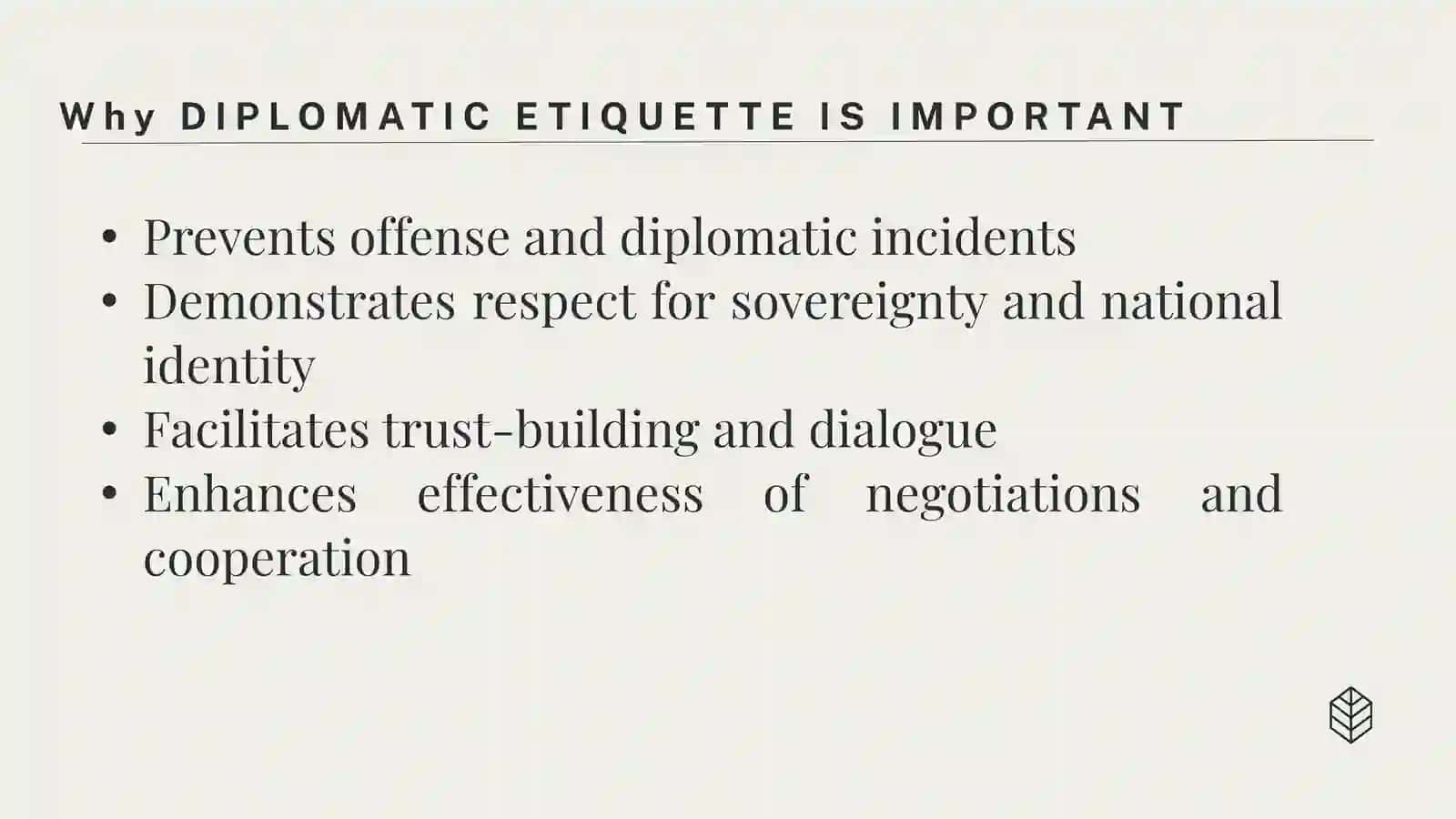 Diplomatic Etiquette in Different Cultures 4