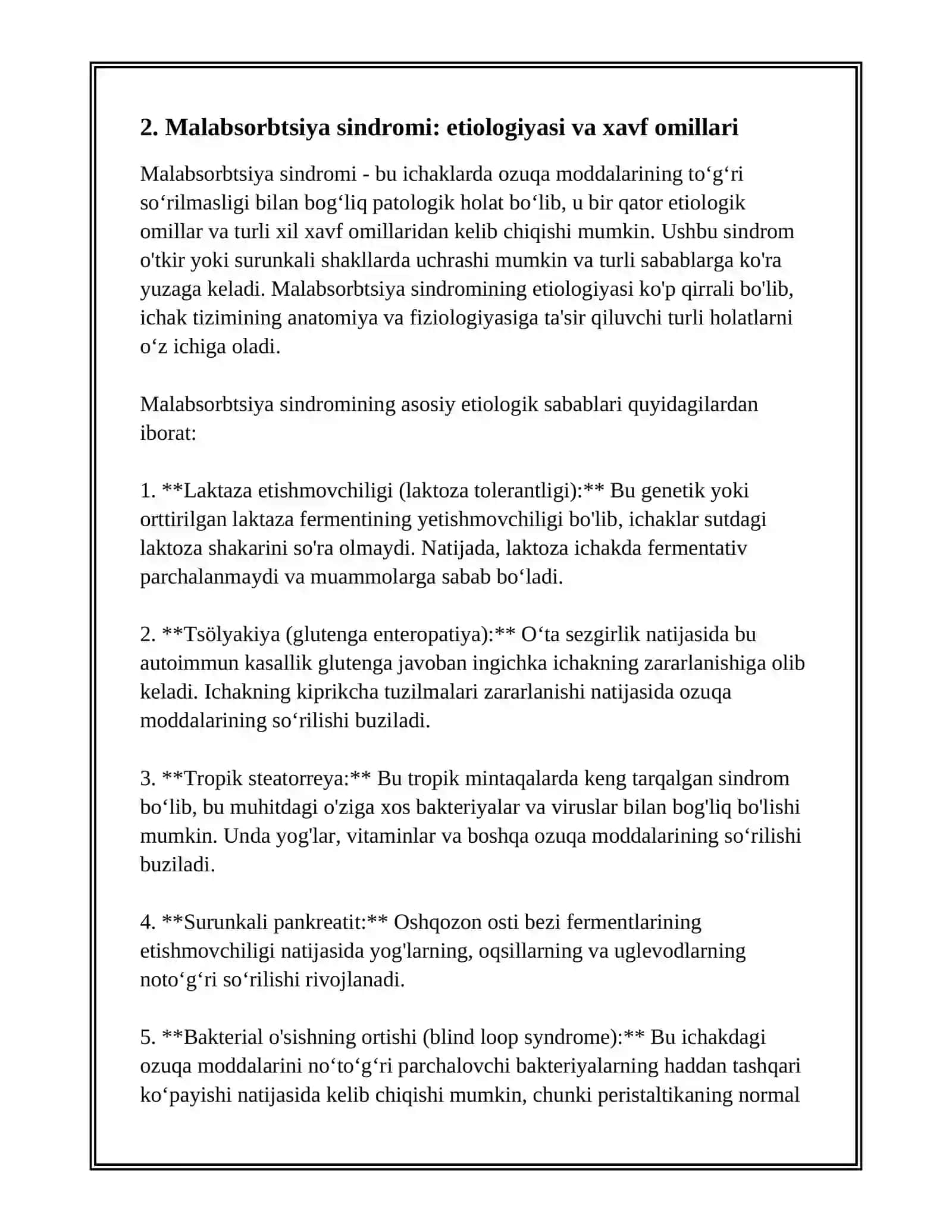 Malabsorbtsiya sindromi 4