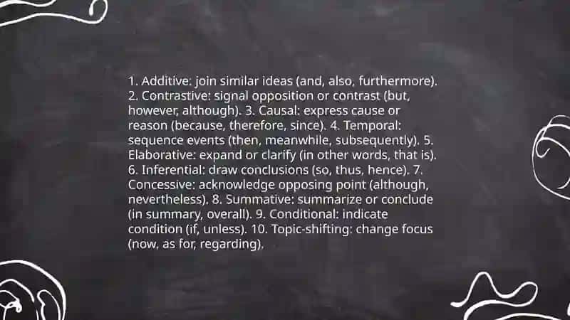 Discourse markers 4