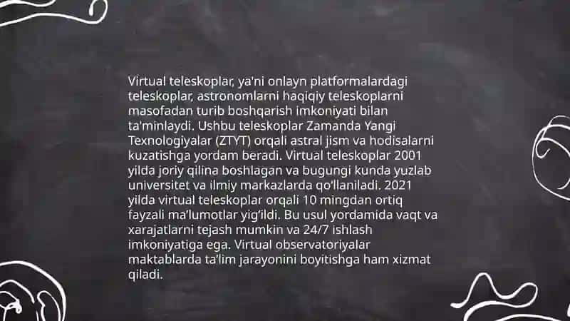Astronomiya o’qitishda zamonaviy kompyuter va dasturiy mahsulotlardan foydalanish usullari 4