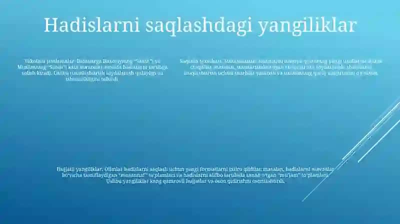 Yurtimiz Allomalarining Islom Ilmlariga Qo'Shgan Hissalari 4