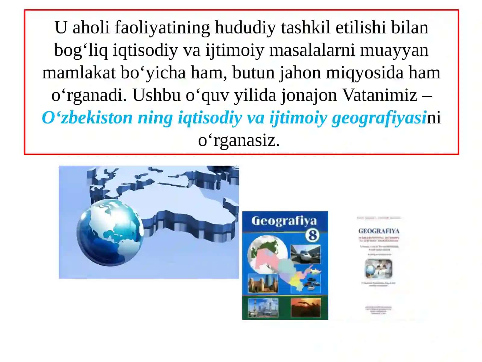 O‘zbekiston iqtisodiy va ijtimoiy geografiyasi 4