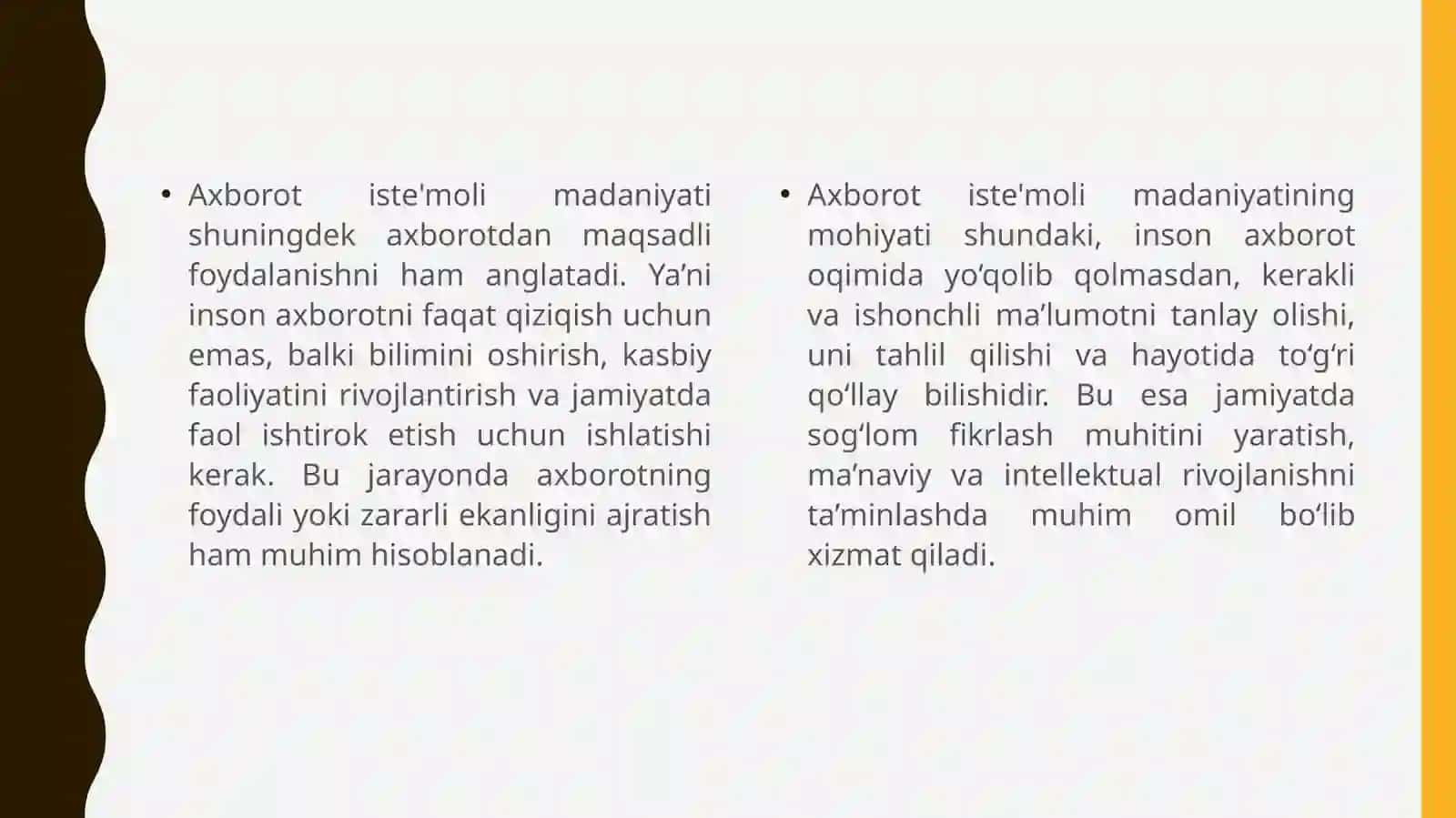 Axborot iste'moli madaniyati, muammo va yechimlar 4