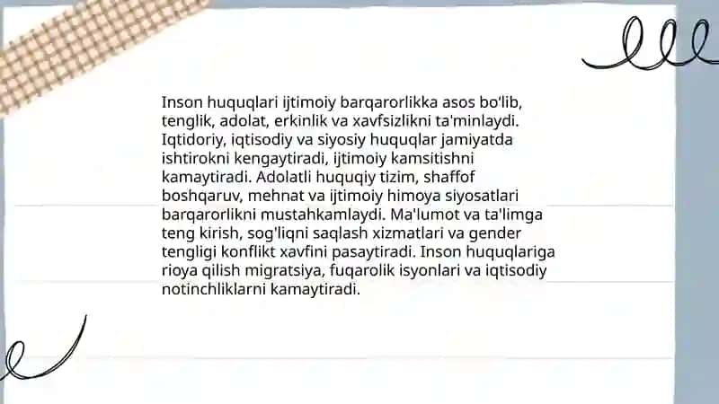 Ijtimoiy barqarorlik va inson qadri 4