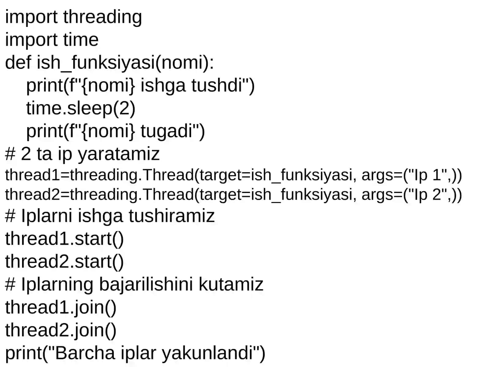 Python dasturlashtilida tarmoqlanuvchijarayonlarni dasturlash 4