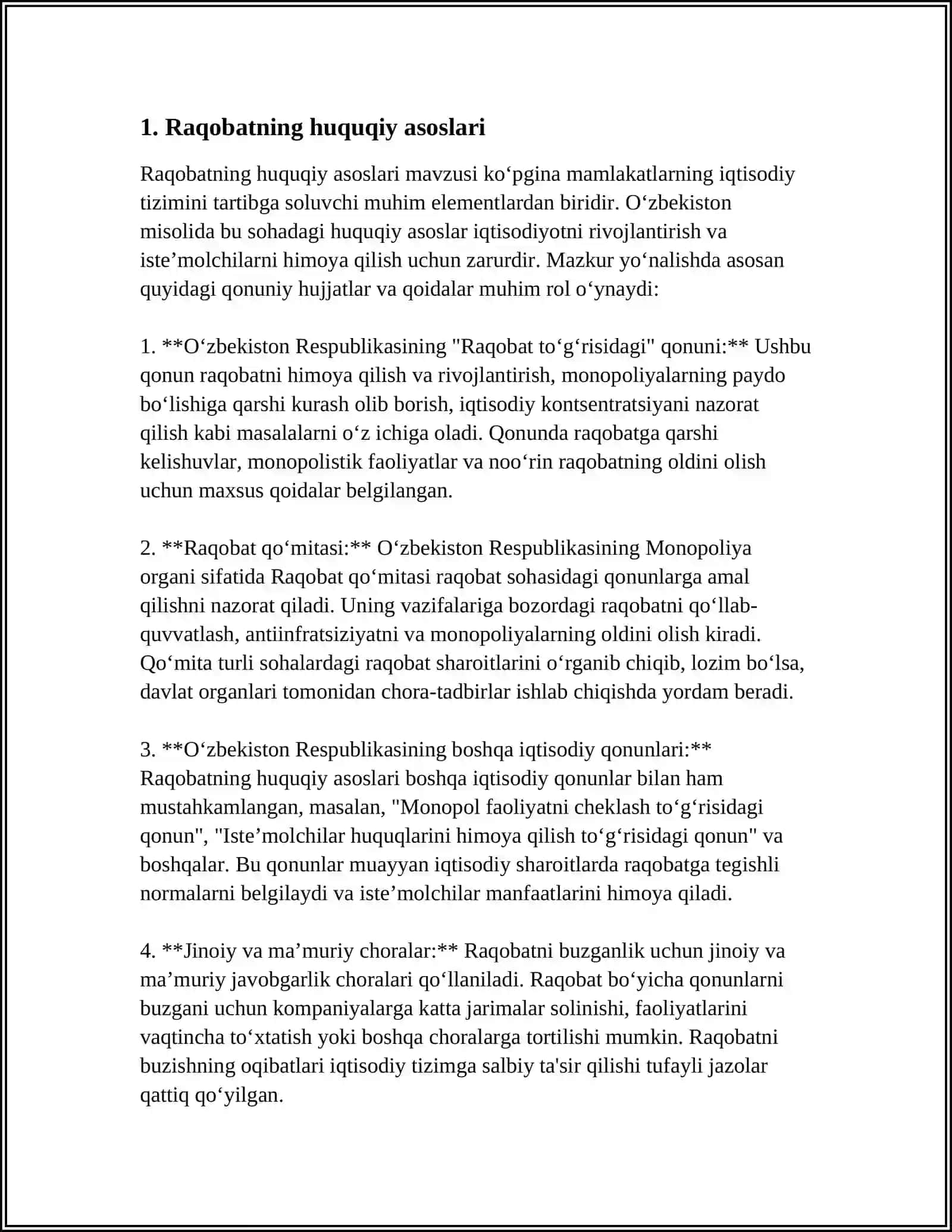 RAQOBAT VA MONOPOLIYAGA QARSHI KURASHNING INSTITUTSIONAL MEXANIZMLARI 4